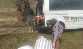 Tabăra ilegală în Parcul Est. 5 persoane din Mureș, evacutate după ce au făcut mizerie de nedescris