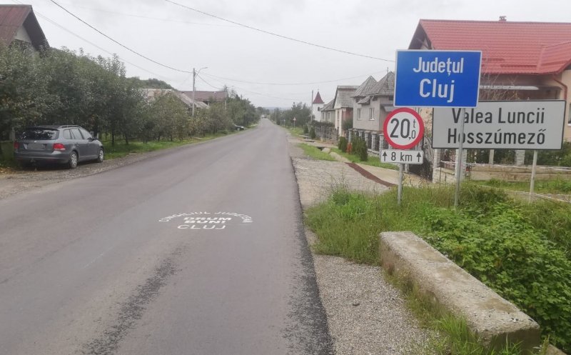 Patru drumuri județene din Cluj intră în reparații. Se va turna și asfalt