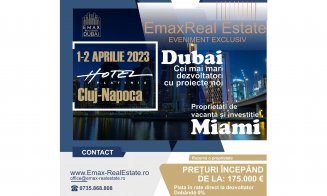 Cel mai mare eveniment dedicat pieței imobiliare din Dubai și Miami organizat la Cluj-Napoca, hotel Platinia, 01-02 aprilie 2023