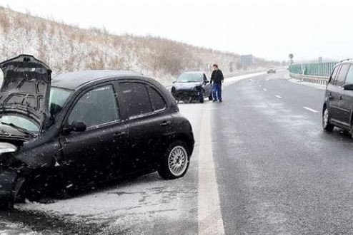 ACCIDENT la coborâre de pe A3 în Nădășelu