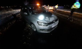 Accident cu trei mașini între Florești și Gilău