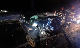 Accident cu trei mașini între Florești și Gilău