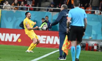CFR Cluj se mândrește cu Andrei Burcă: Primul GOL la Națională și nota maximă pentru prestație