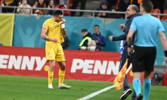 CFR Cluj se mândrește cu Andrei Burcă: Primul GOL la Națională și nota maximă pentru prestație