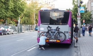 Suport de biciclete pe noi linii de BUS din Cluj-Napoca
