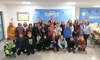 30 de copii din Florești, în vizită la primărie! Bogdan Pivariu: „Ei sunt viitorul nostru”
