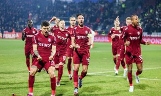 CFR Cluj evoluează azi la Craiova în play-off-ul Superligii