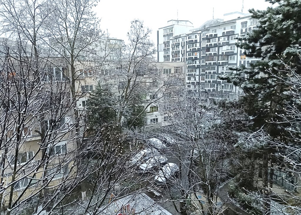 A revenit iarna la Cluj! Ninsori şi precipitații mixte