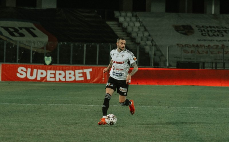 Ivan Martic, încântat de transferul la "U": "Craiova e un oraș mai mic, oriunde se vorbește doar despre fotbal. Clujul e mai liniștit"