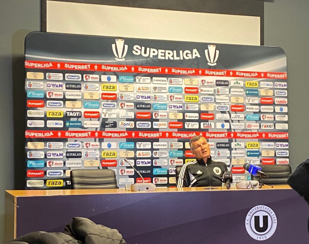 Cupa României: “U” Cluj vs FC Hermannstadt. Sabău: „Vom face tot ce putem ca să ne calificăm”