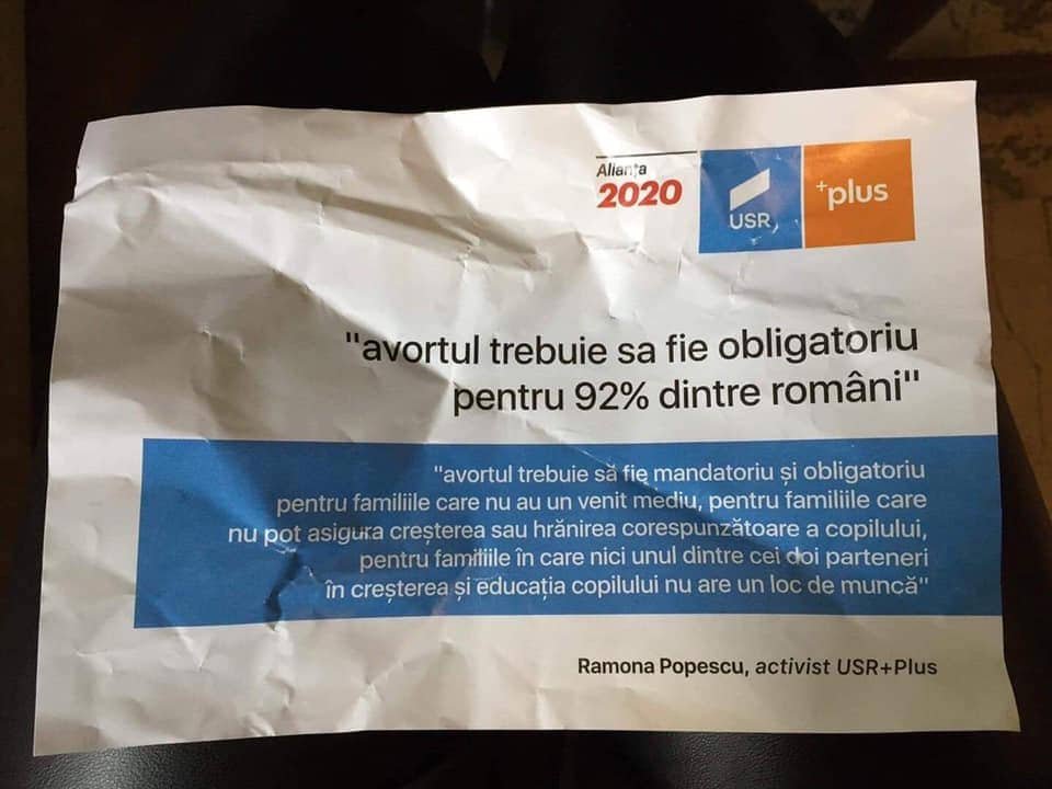USR Cluj, o primă victorie în procesul „pliantelor false”. Partidul cere demisii din PNL