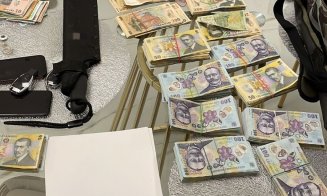 Captură ca-n filme în Cluj! O mașină plină cu droguri periculoase și zeci de mii de euro