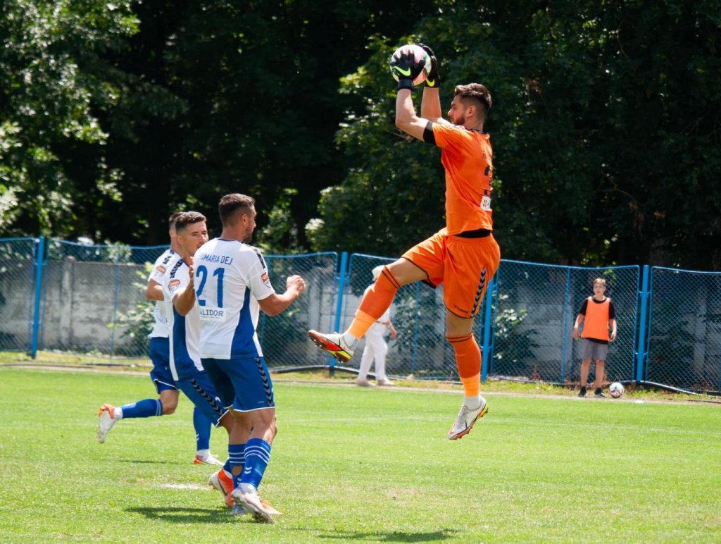 Unirea Dej obține primul punct în Play-off după un meci „alb” la Buzău