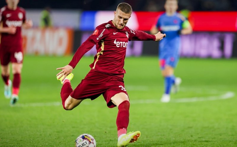 CFR se distanțează în lupta pentru titlu după egalul din derby cu FCSB