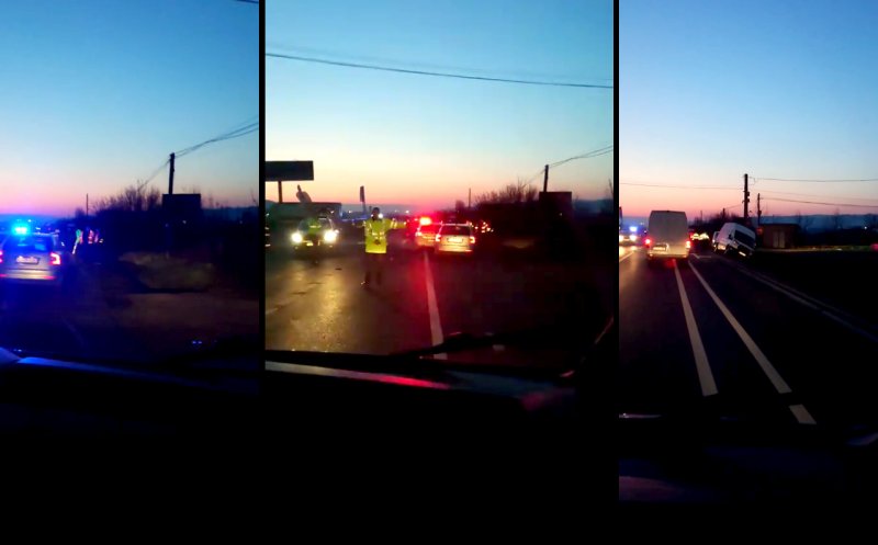 TRAFIC RELUAT în Floreşti pe DN1 E60 / Accident MORTAL la primele ore ale dimineţii