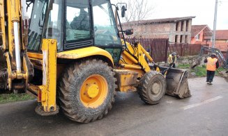 Un nou drum județean din Cluj a intrat în reparații. Când va fi gata