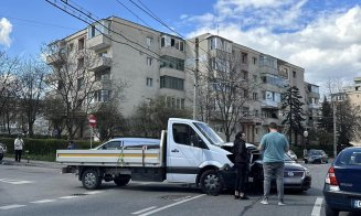 Alte maşini făcute praf pe strada Câmpului din Mănăştur