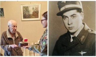 Povestea veteranului de pe frontul din Cluj, ajuns la 100 de ani: „Cu voia lui Dumnezeu am terminat războiul teafăr și nevătămat"