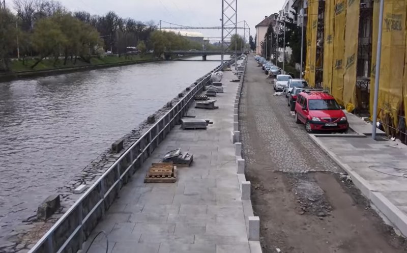 Cum arată șantierul de pe Mamaia. Va fi gata la vară: fără parcări, cu piste velo și promenadă