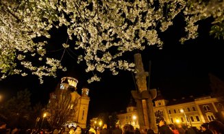 Mii de credincioși au participat la slujba de Înviere de la Catedrala Mitropolitană din Cluj-Napoca