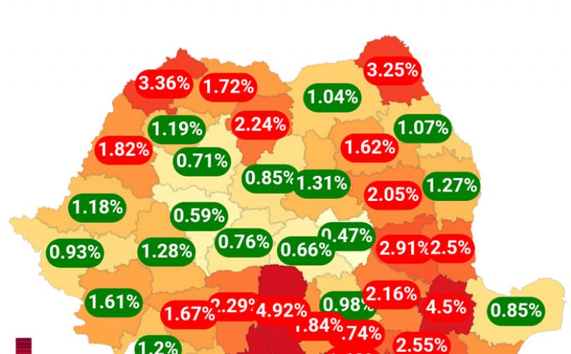 HARTA ȘPĂGILOR din spitale. Unde se situează Clujul