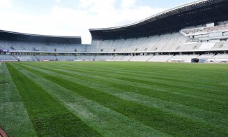 Gazonul de pe stadionul Cluj Arena a fost înlocuit integral. Începe pregătirea terenului pentru primul meci