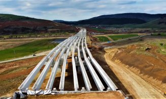 Un tronson de 30 km a autostrăzii Transilvania, la 55%! Au apărut însă două mai probleme
