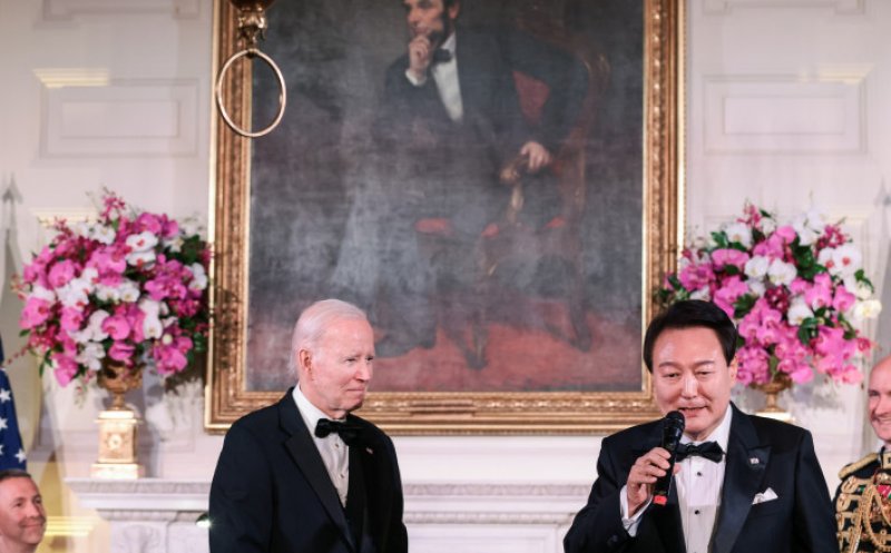 Președintele sud-coreean i-a cântat „American Pie” lui Joe Biden