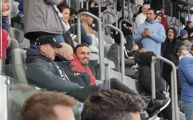 Prezență surpriză pe Cluj Arena. Atacanul CFR-ului a urmărit "U" Cluj - UTA