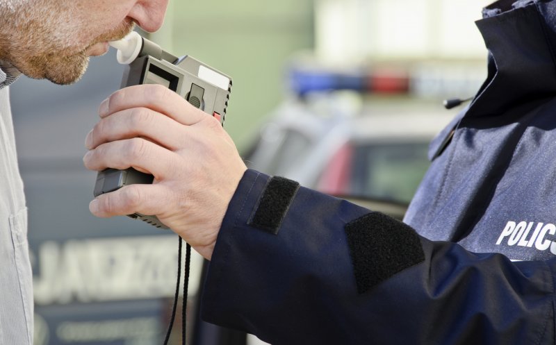 Paznic prins beat în timpul serviciului în județul Cluj. Avea alcolemie de peste 1 mg./l