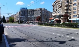 Străzi pustii, în Cluj-Napoca, de 1 mai. Vă este dor? Câți sunteți deja blocați în trafic?
