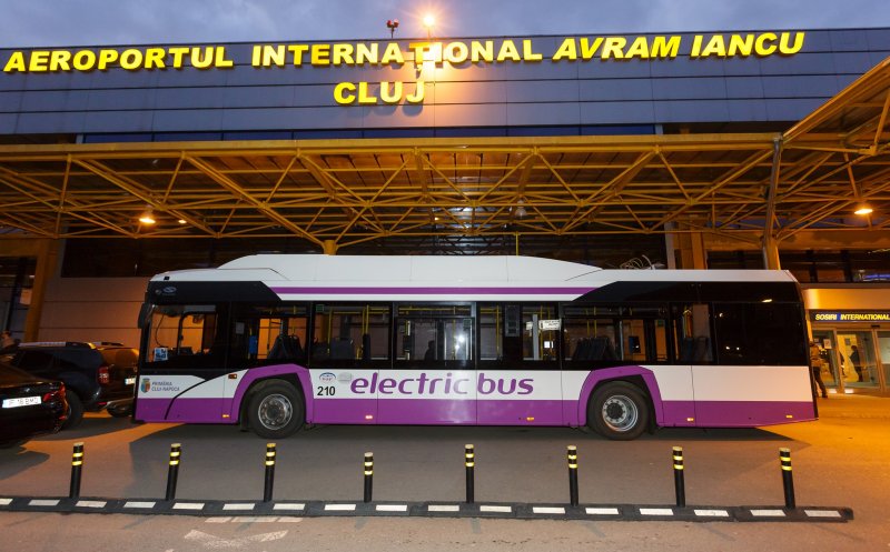 Autobuze P-ța Mihai Viteazul - Aeroportul Cluj-Napoca, de AZI! VEZI PROGRAMUL