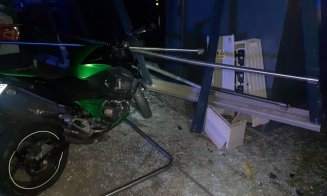 Tânăr de 20 de ani, transportat la spital, după un ACCIDENT cu motocicleta
