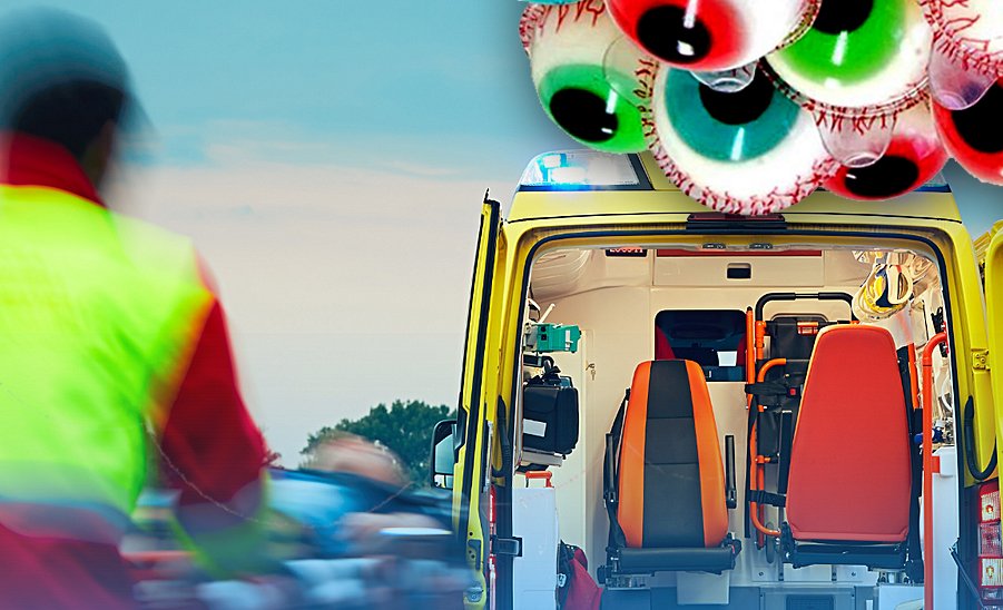 AMBULANŢĂ FĂRĂ MEDIC în Cluj, în anul 2023, iar un copil de 14 ani a murit înecat cu jeleu