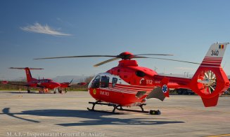 Peste 40 de persoane în stare critică, transportate la spital de Unitatea Specială de Aviație Cluj-Napoca, în aprilie