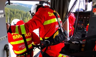 Peste 40 de persoane în stare critică, transportate la spital de Unitatea Specială de Aviație Cluj-Napoca, în aprilie
