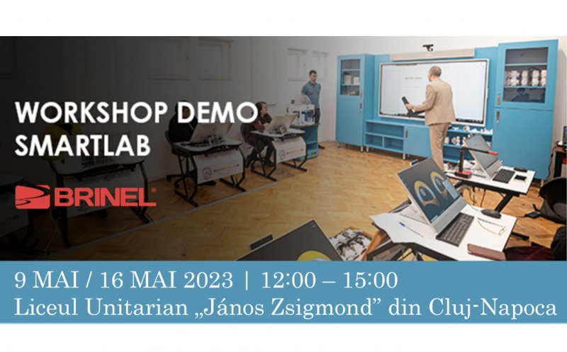 BRINEL a instalat primul laborator digital inteligent (SmartLab) din Cluj la Liceul Unitarian "János Zsigmond"