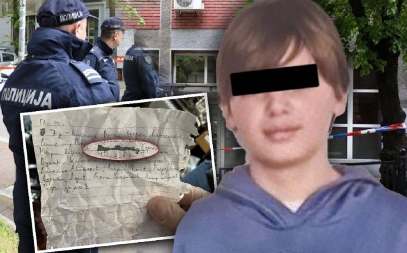 S-a aflat MOTIVUL pentru care criminalul de 13 ani din Belgrad și-a ucis colegii cu sânge rece
