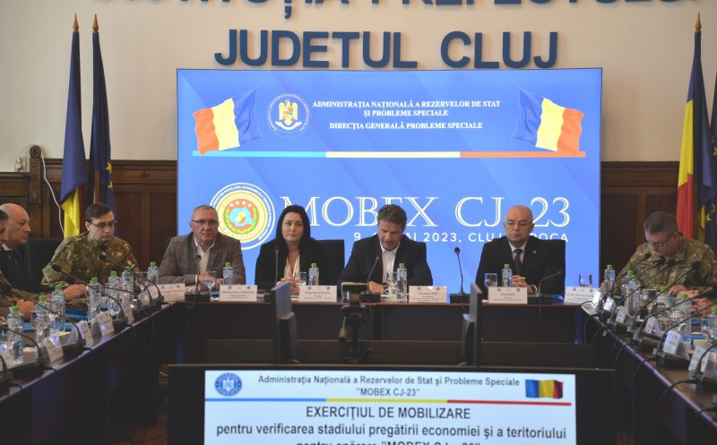 Cum se pregătește Clujul de război! Deocamdată a fost vorba doar de un exercițiu