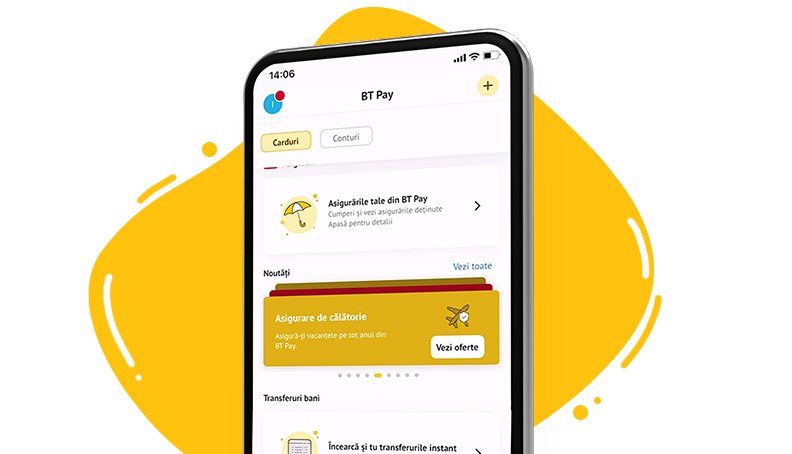 Asigurare de călătorie prin BT Pay, 100% online