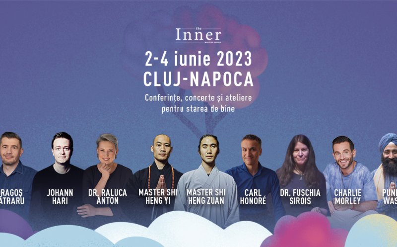 Speakeri de top la The INNER, eveniment unic dedicat stării de bine