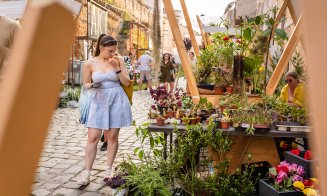 Strada Potaissa din Cluj-Napoca înfloreşte! Intrare gratuită la PIAȚA de FLORI / Invitaţie la ”Masa bunei vecinătăți”