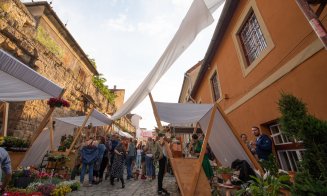 Strada Potaissa din Cluj-Napoca înfloreşte! Intrare gratuită la PIAȚA de FLORI / Invitaţie la ”Masa bunei vecinătăți”