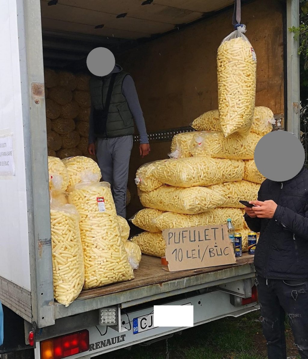 „Oferta zilei” la Oser Cluj. Imaginea cu pufuleții a strâns peste 5.000 de like-uri și mii de comentarii