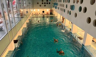 Potaissa Spa, răsfăț pentru trup și minte, la o jumătate de oră de Cluj-Napoca. Bazin cu apă sărată, provenită direct din Salină