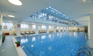 Potaissa Spa, răsfăț pentru trup și minte, la o jumătate de oră de Cluj-Napoca. Bazin cu apă sărată, provenită direct din Salină