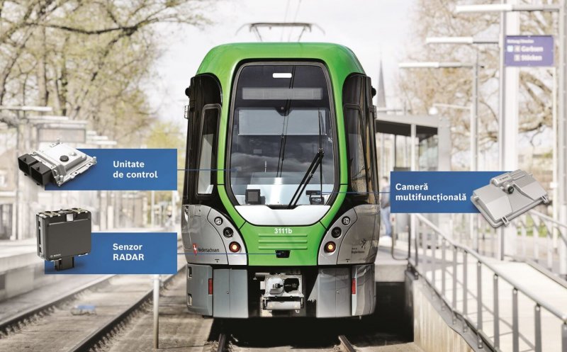 Tramvai cu sistem anticoliziune, made in Cluj! Va fi prezentat săpătmâna aceasta