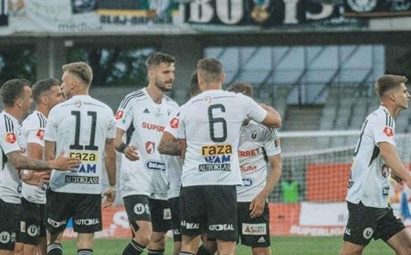 Universitatea Cluj dispută astăzi ultimul meci din play-out