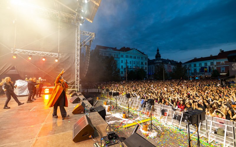 Zilele Clujului: Peste 100.000 de oameni au sărbătorit orașul cu  Andra, Carla's Dreams și Compact