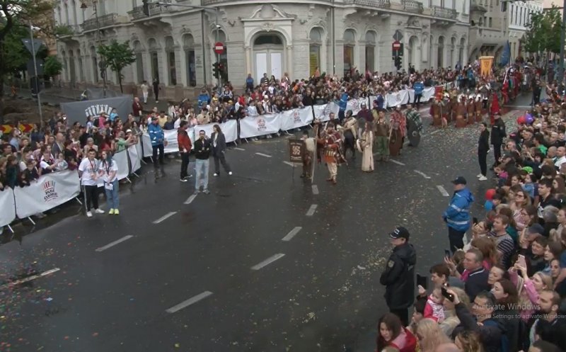 Cum a fost la Parada de Zilele Clujului din Piața Unirii